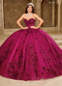 Rachel Allan Style RQ1163 - BURGUNDY