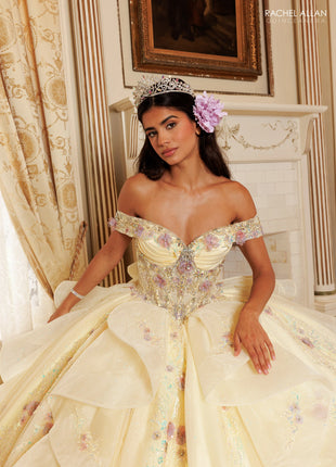 Rachel Allan Style RQ3185 - YELLOW MULTI