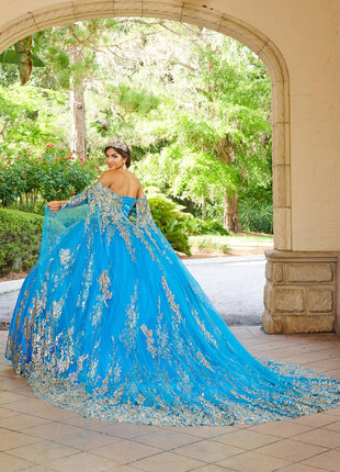 House of Wu Style 26083 - Ocean/Gold