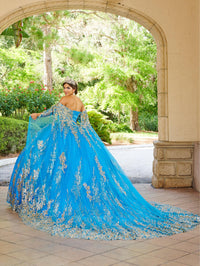 House of Wu Style 26083 - Ocean/Gold