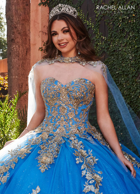 Rachel Allan Style RQ1111 - AZURE GOLD