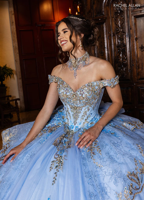 Rachel Allan Style RQ6010 - LIGHT BLUE GOLD