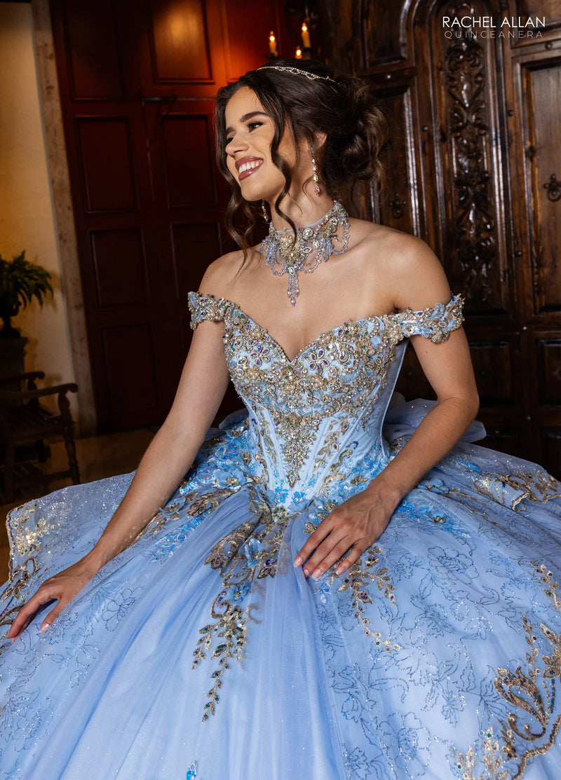 Rachel Allan Style RQ6010 - LIGHT BLUE GOLD