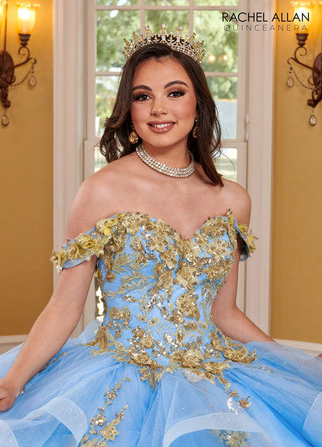 Rachel Allan Style RQ2165 - AZURE GOLD