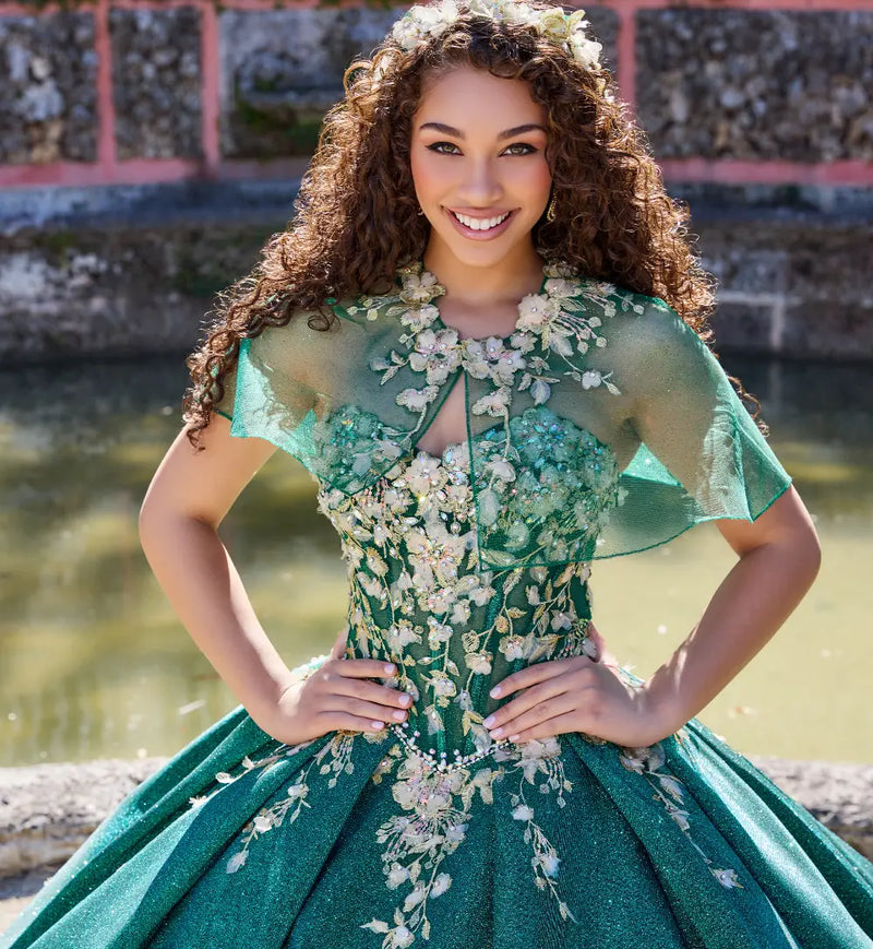 Princesa Ariana Vara PR30134 - Emerald/Gold