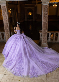 Rachel Allan Style RQ1165 - IVORY LILAC
