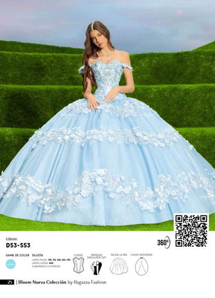 Ragazza Style D53-553 - Celeste