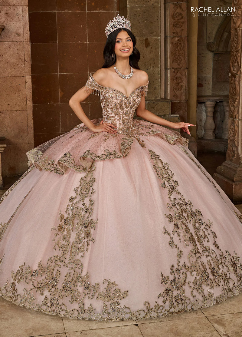Rachel Allan Style RQ3129 - BLUSH GOLD