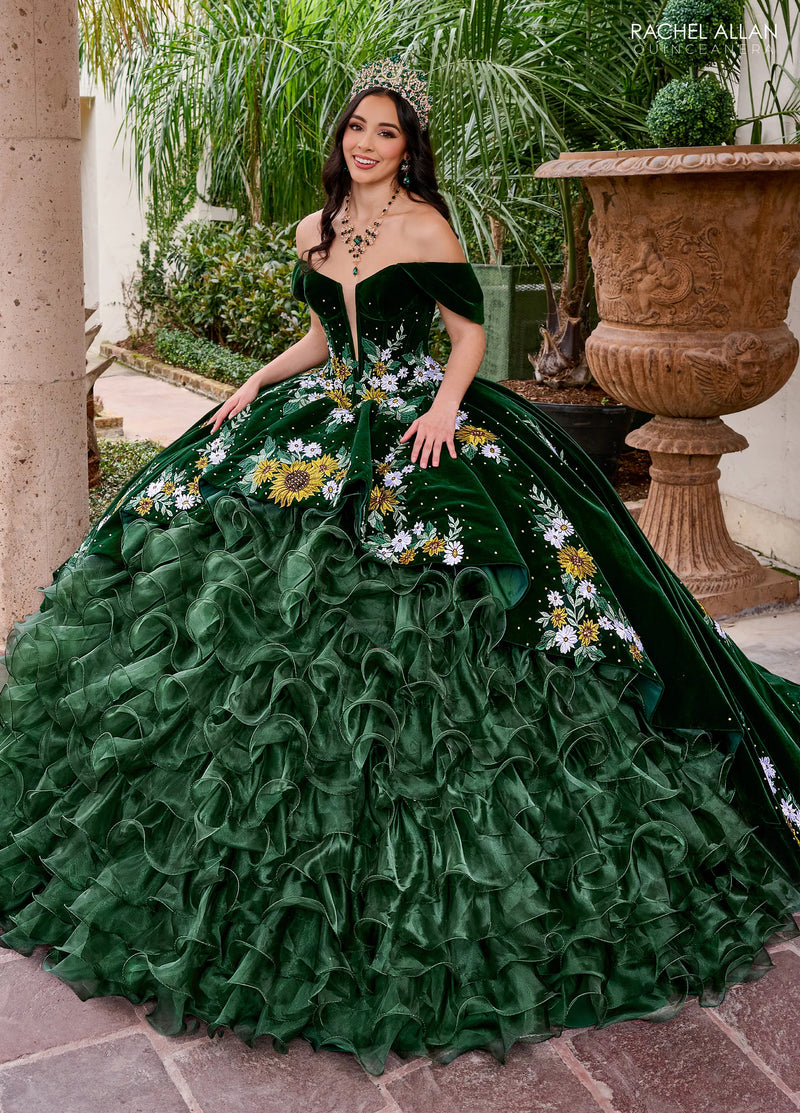 Rachel Allan Style RQ5005 - EMERALD MULTI