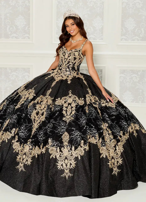 Princesa Ariana Vara PR30085 - Black/Gold