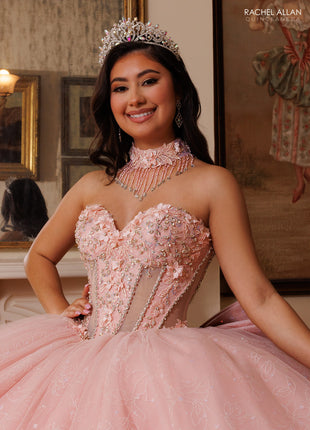 Rachel Allan Style RQ1192 - PINK WHITE