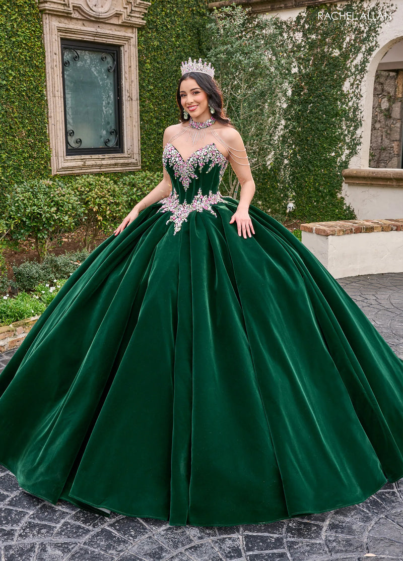Rachel Allan Style RQ2198 - EMERALD MULTI