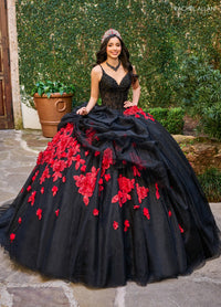 Rachel Allan Style RQ1144 - BLACK RED