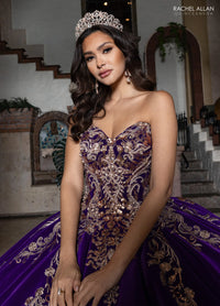 Rachel Allan Style RQ3160 - PURPLE GOLD