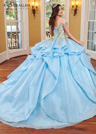 Rachel Allan Style RQ1117 - LIGHT BLUE GOLD
