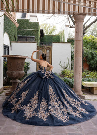 Rachel Allan Style RQ1168 - NAVY ROSE GOLD