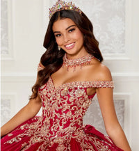 Princesa Ariana Vara PR30112 - Wine/Gold