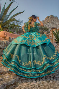 Ragazza Style MV60-160 - Oro/Esmeralda