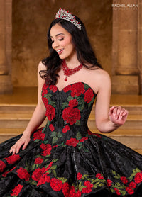 Rachel Allan Style RQ5006 - BLACK RED