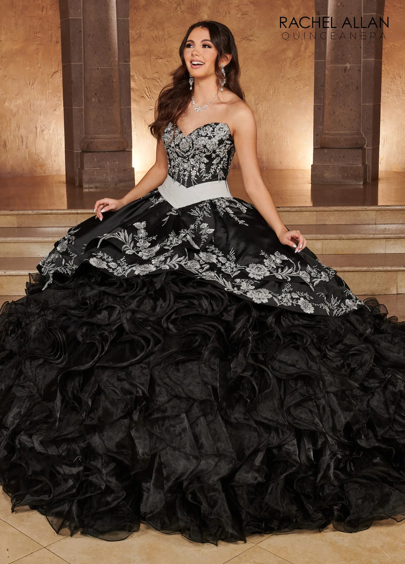 Rachel Allan Style RQ3104 - BLACK SILVER
