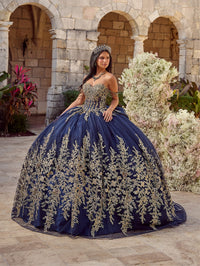 House of Wu Style 56540 - Navy/Gold