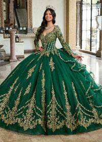 Rachel Allan Style RQ1137 - EMERALD GOLD