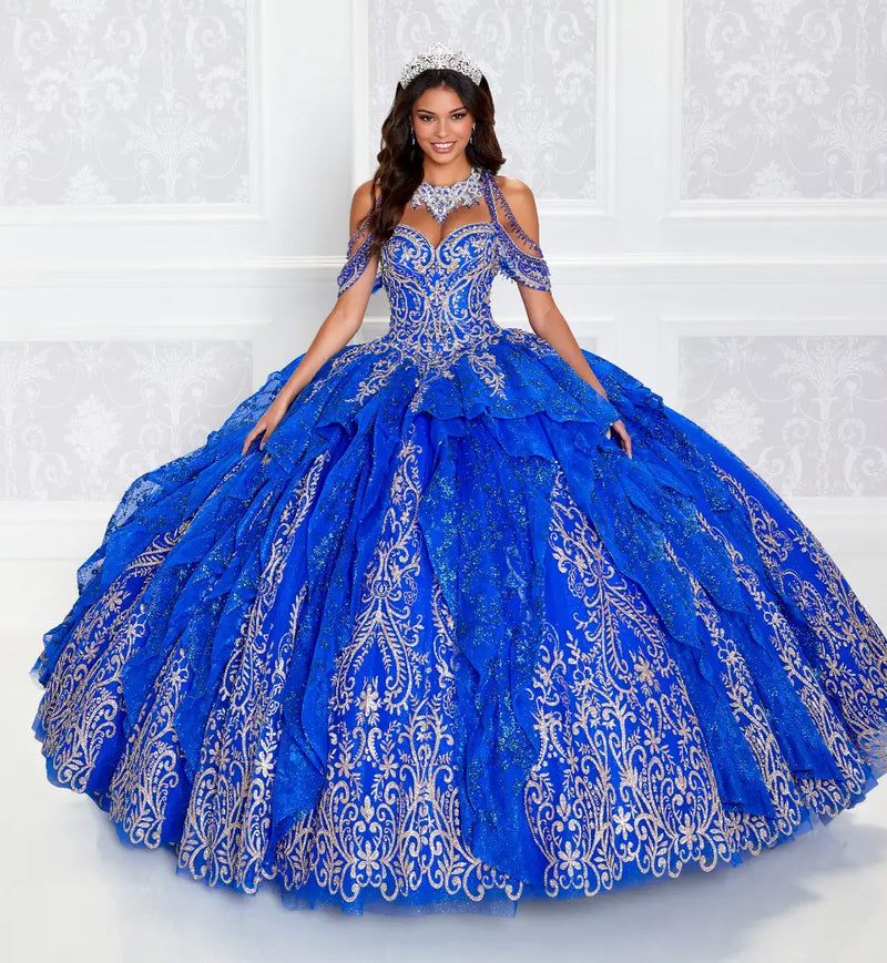 Princesa Ariana Vara PR12274 - Royal Blue/Gold
