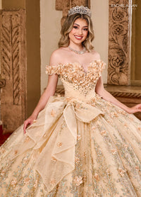 Rachel Allan Style RQ1141 - CHAMPAGNE GOLD