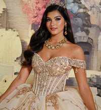 Princesa Ariana Vara PR30230 - Champagne Gold