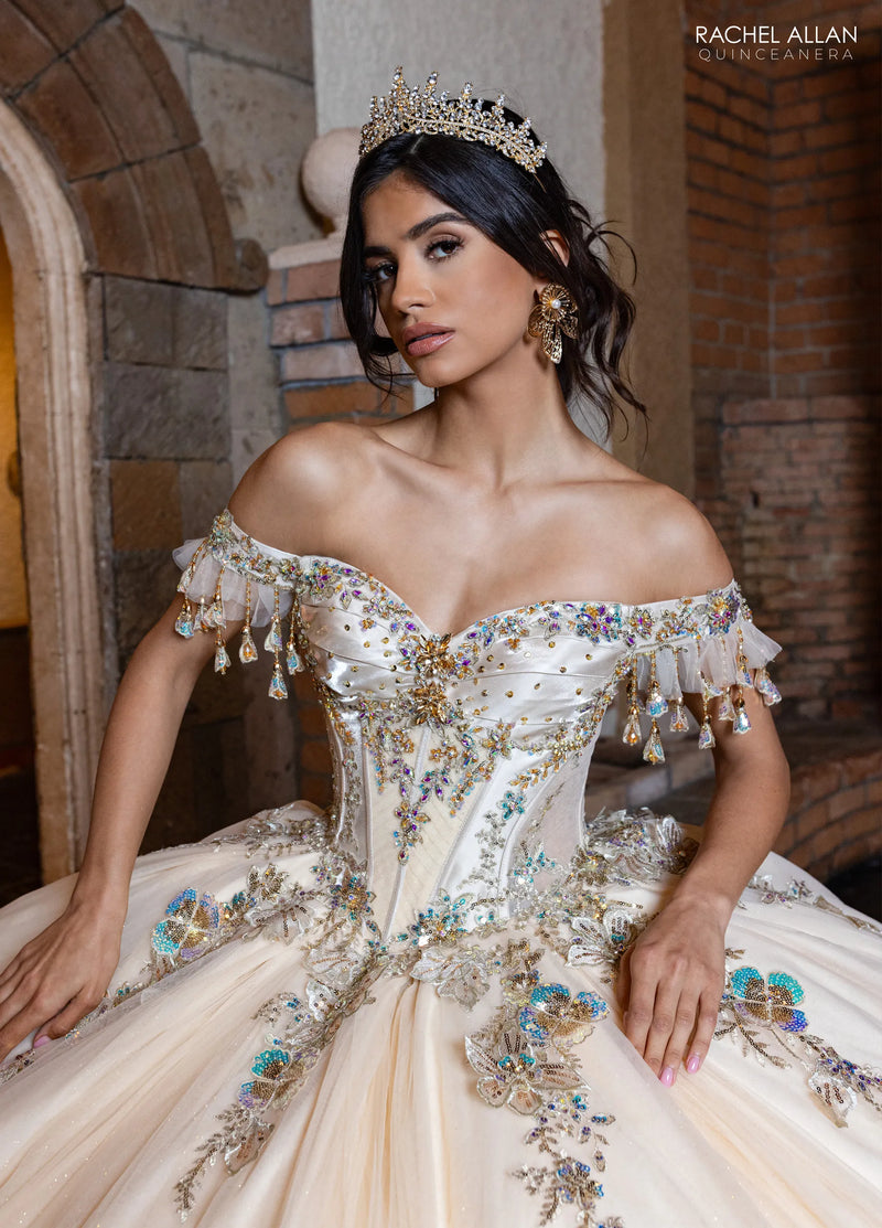 Rachel Allan Style RQ2228 - CHAMPAGNE GOLD