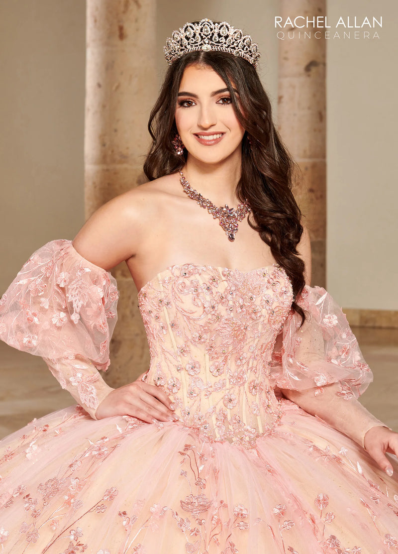 Rachel Allan Style RQ1123 - BLUSH CHAMPAGNE