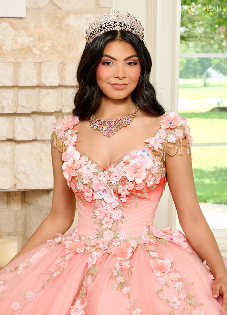 Rachel Allan Style RQ3125 - CORAL OMBRE