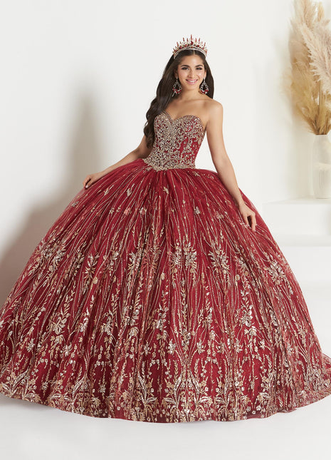 House of Wu Style 56458 - Burgundy/Gold