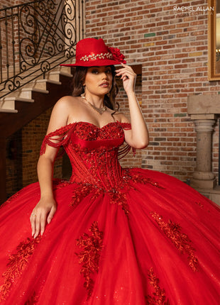 Rachel Allan Style RQ1187 - DEEP RED