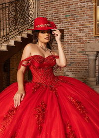 Rachel Allan Style RQ1187 - DEEP RED