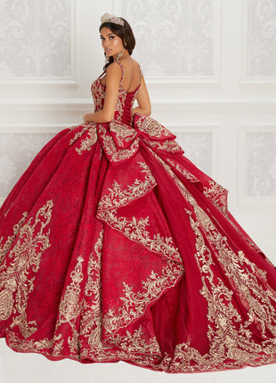 Princesa Ariana Vara PR22146 - Dark Red/Gold