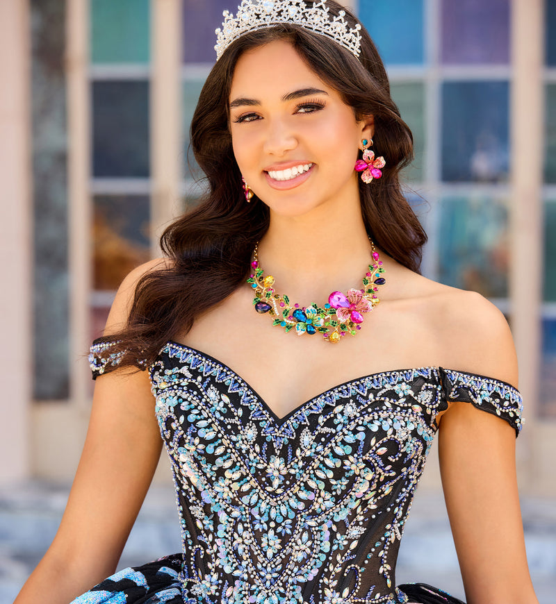 Princesa Ariana Vara PR30156 - Black/Multi
