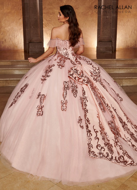 Rachel Allan Style RQ2166 - BLUSH ROSE GOLD