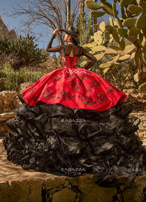 Ragazza Style MV58-158 - Rojo/Negro