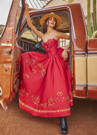 Ragazza Style MV53-153 - Rojo/Oro