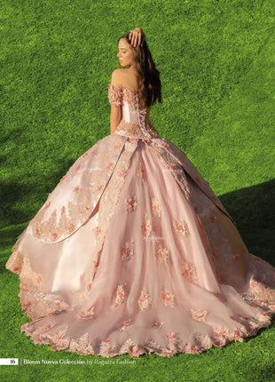 Ragazza Style D50-550 - Oro/Rosa Cuarzo