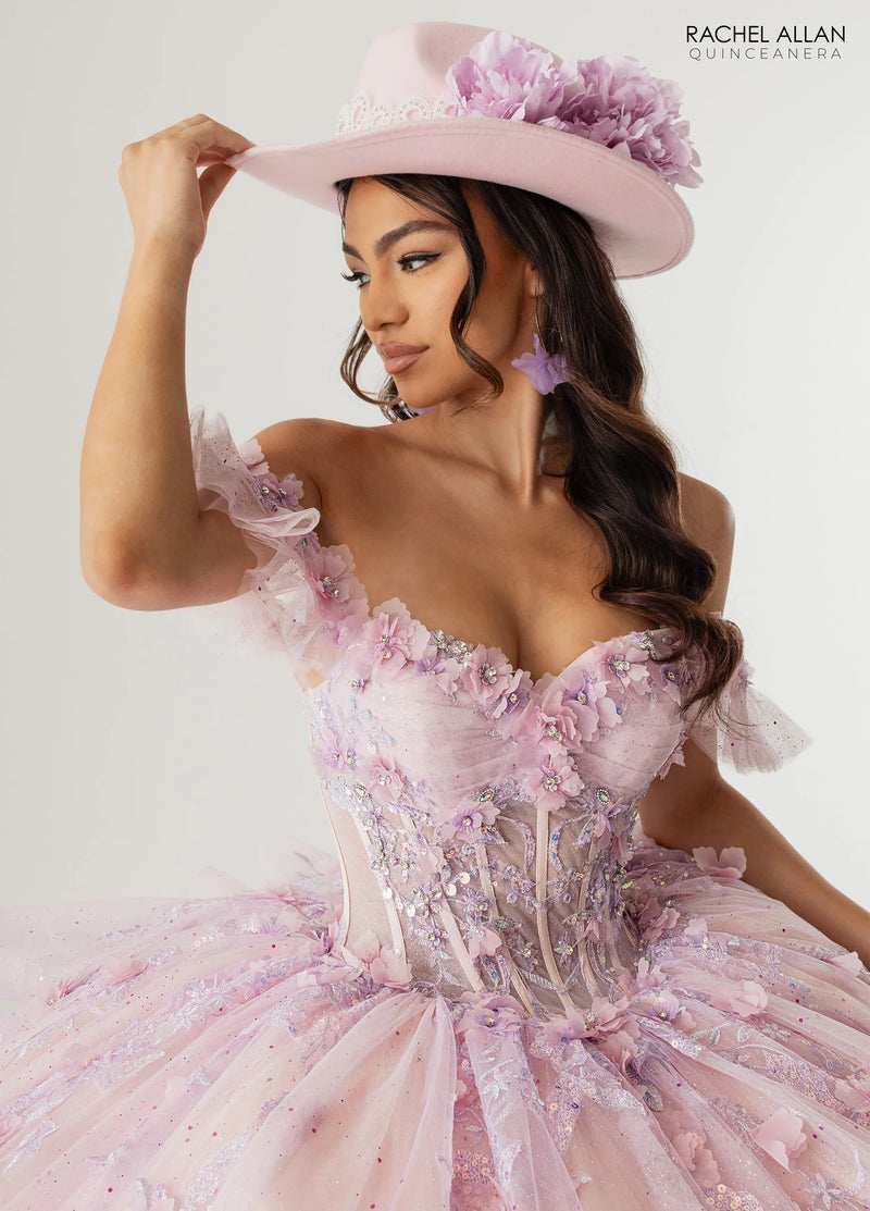 Rachel Allan Style RQ2242 - LILAC BLUSH