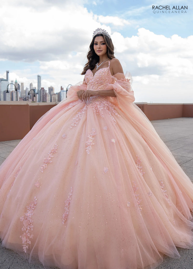 Rachel Allan Style RQ1133 - BLUSH CHAMPAGNE