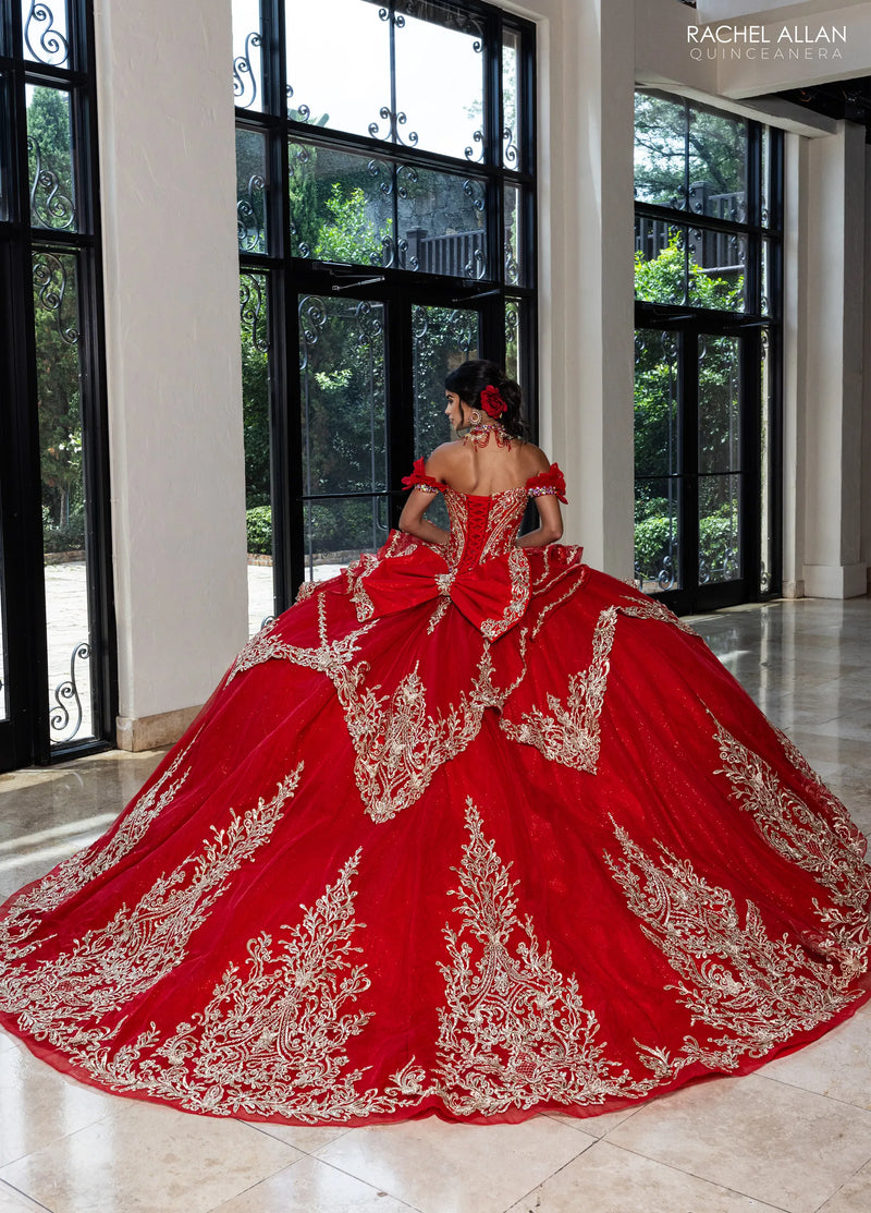 Rachel Allan Style RQ1180 - DEEP RED GOLD
