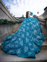 House of Wu Style 26084 - Teal/AB
