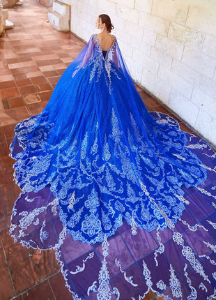 Princesa Ariana Vara PR22141 - Sapphire/Silver