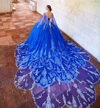 Princesa Ariana Vara PR22141 - Sapphire/Silver