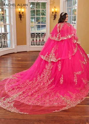 Rachel Allan Style RQ2170 - FUCHSIA GOLD