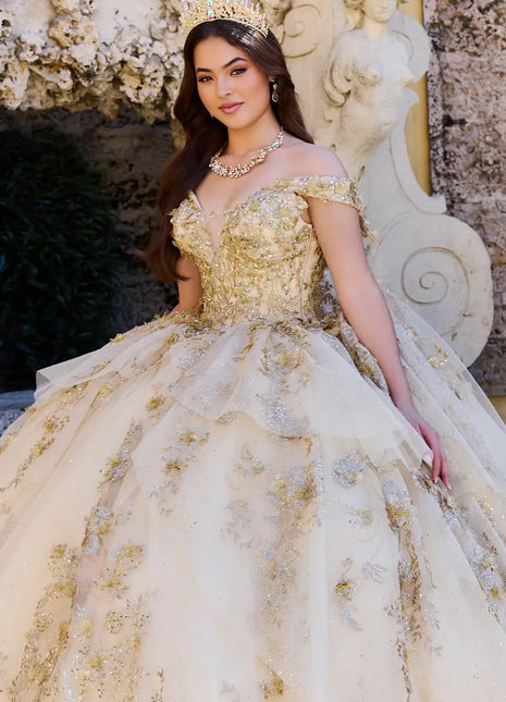 Princesa Ariana Vara PR30119 - Champagne/Gold
