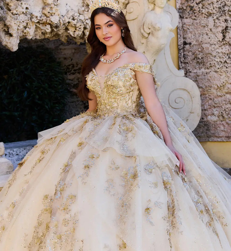 Princesa Ariana Vara PR30119 - Champagne/Gold